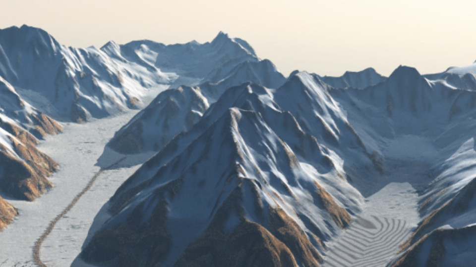 Simulation, Modeling and Authoring of Glaciers